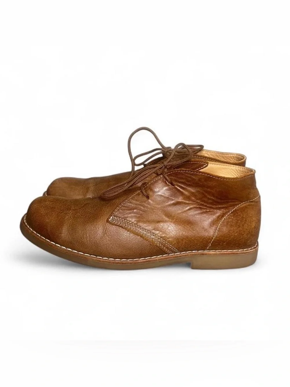 Roots Canada Women's Chukka Boot Tribe Brown Learher Size 11